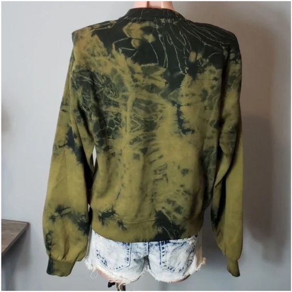 Les Coyotes De Paris Alison Tie Dye Blouson Pullover Sweater Sz 40 Medium - Picture 5 of 12